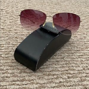 Oliver Peoples Rose Color Sunglasses